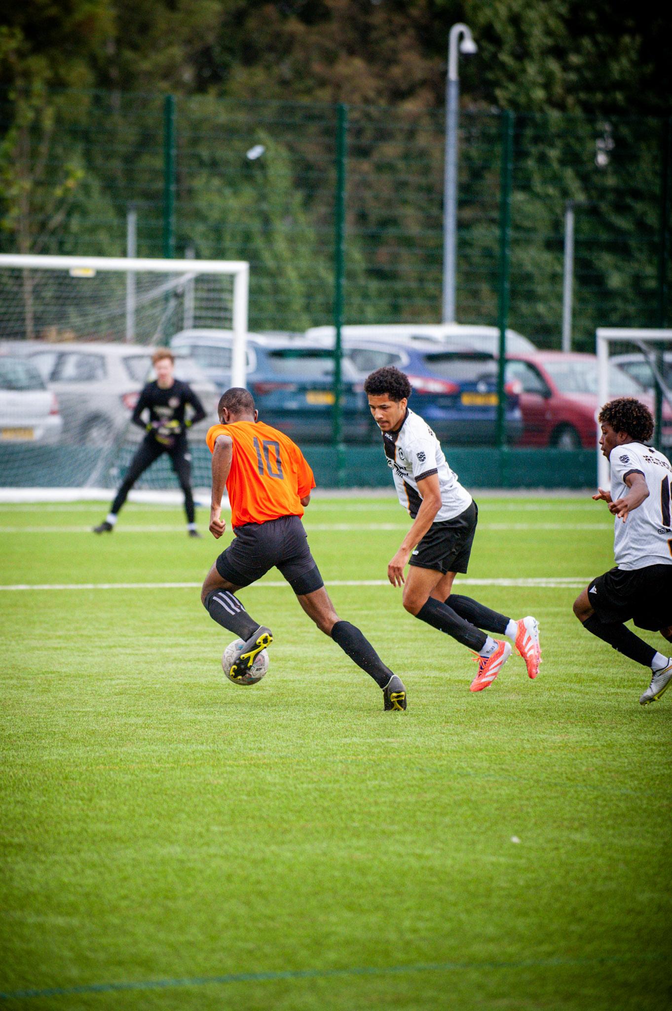 فريق رجال AR Elite أثناء المباراة الودية لما قبل الموسم أمام AFC Urmston Meadowside Red Star